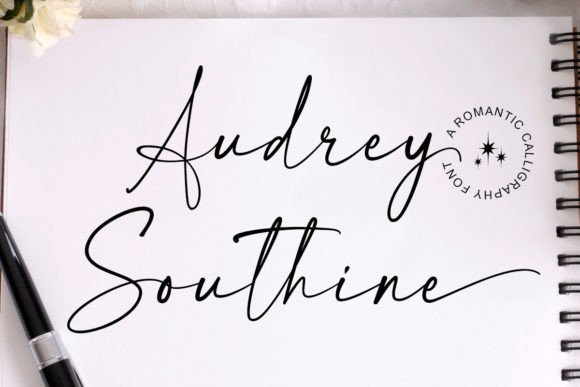 Audrey Southine: A Handwritten Script Font for Elegant Branding