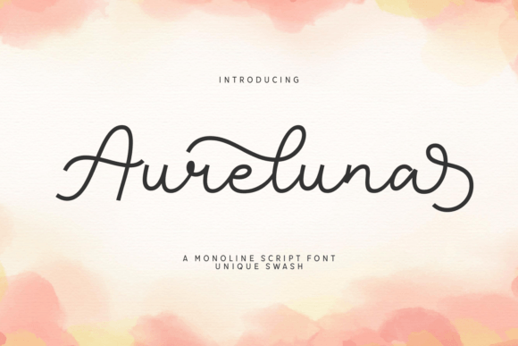 Aureluna: A Script Font That Elevates Digital Branding