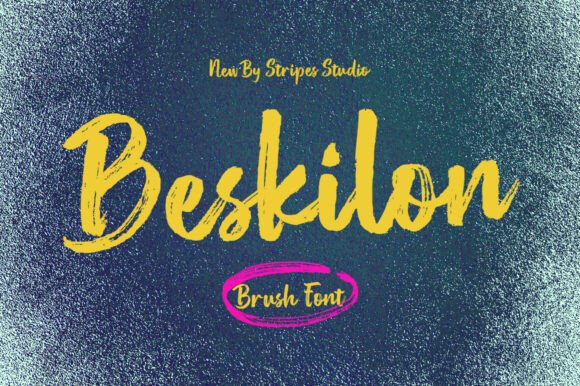 Beskilon: A Script Font for Dynamic Web Design