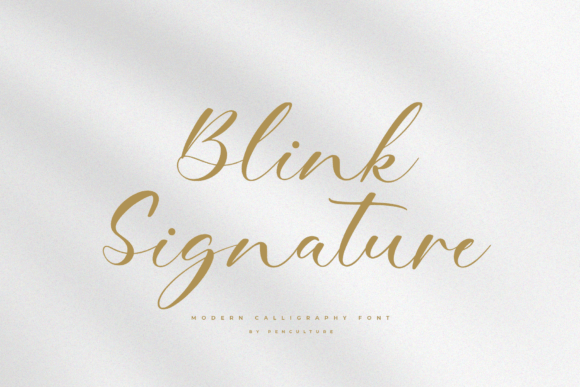 Blink Signature: The Font That Elevates Your Campaigns