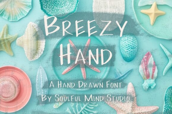 Breezy Hand: A Playful Script Font for Editorial Design