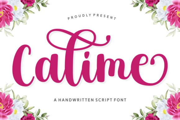 Calime: A Script Font for Elegant Web Design