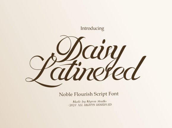 Daisy Latinesed: A Font That Elevates Campaign Design
