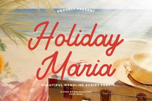 Enhance Your Brand with Holiday Maria Script Font