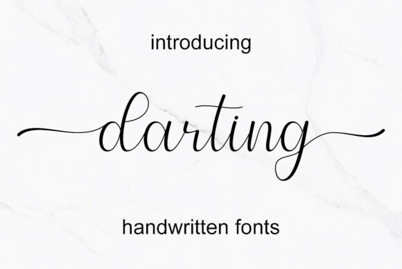 Font Choice That Adds Personality: Darting for Branding Projects