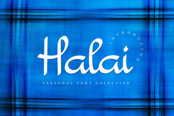 Halai: A Script Font for Modern Web Design