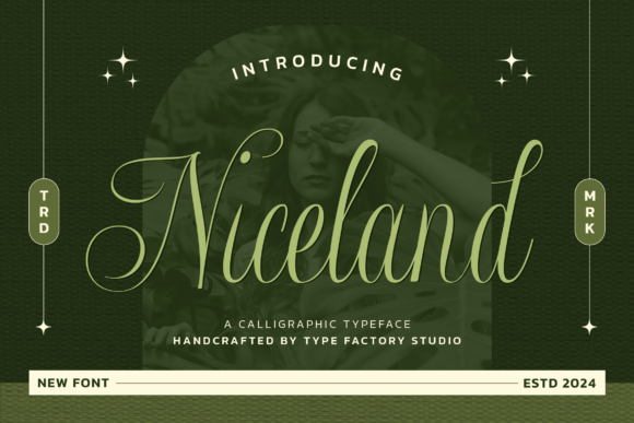 Niceland: A Script Font That Elevates Branding with Grace