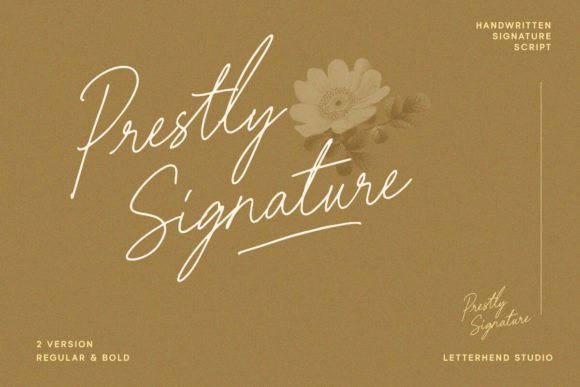 Prestly Signature: A Handwritten Touch for Real Branding