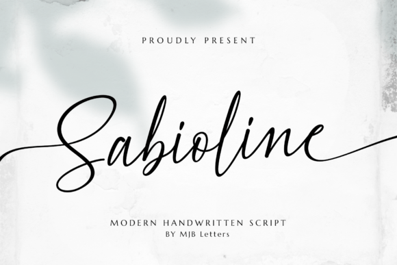 Sabioline: A Script Font for Modern Web Design