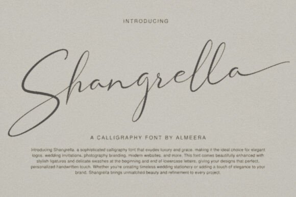 Shangrella: A Font That Elevates Digital Branding