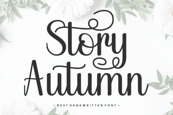 Story Autumn: A Script Font for Impactful Digital Campaigns
