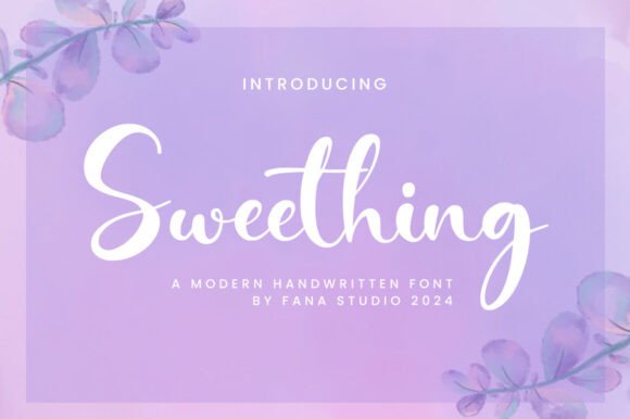 Sweething Script: A Font for Editorial Elegance