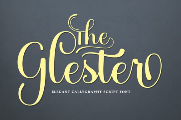 The Glester: A Font for Elegant Expression