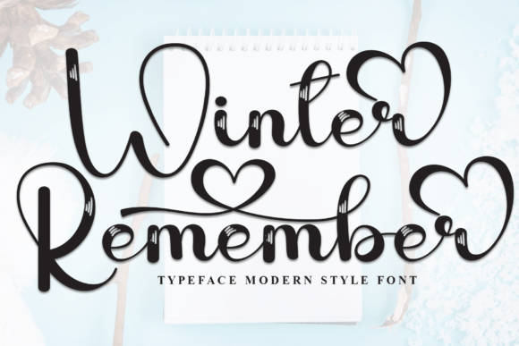 Winter Remember: A Font for Thoughtful Design