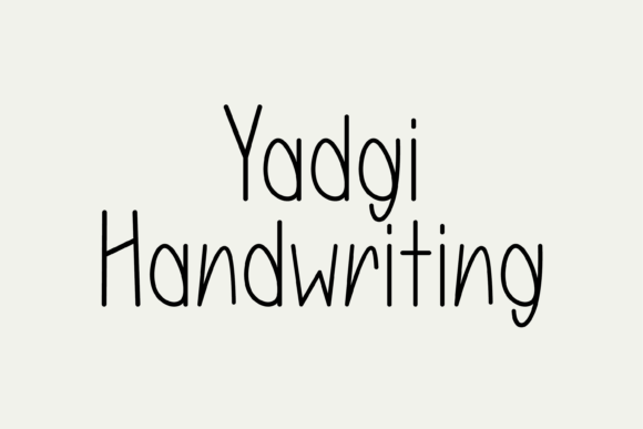 Yadgi: A Font That Adds Personality to Your Editorial Design